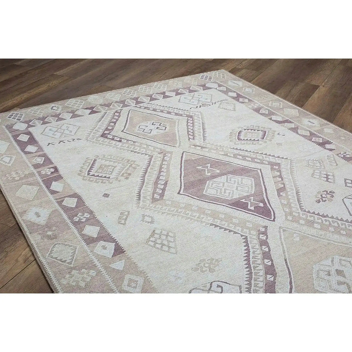 Covor SOUL CHENILLE, 75x150 cm, forma dreptunghiulara, poliester, bej, AL 182