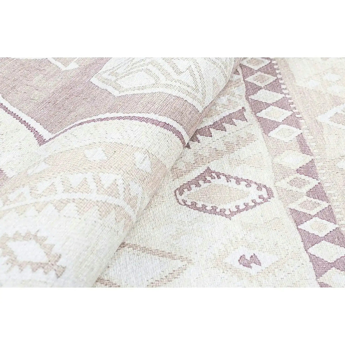 Covor SOUL CHENILLE, 75x150 cm, forma dreptunghiulara, poliester, bej, AL 182
