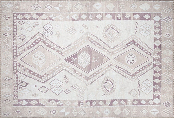 Covor SOUL CHENILLE, 75x150 cm, forma dreptunghiulara, poliester, bej, AL 182