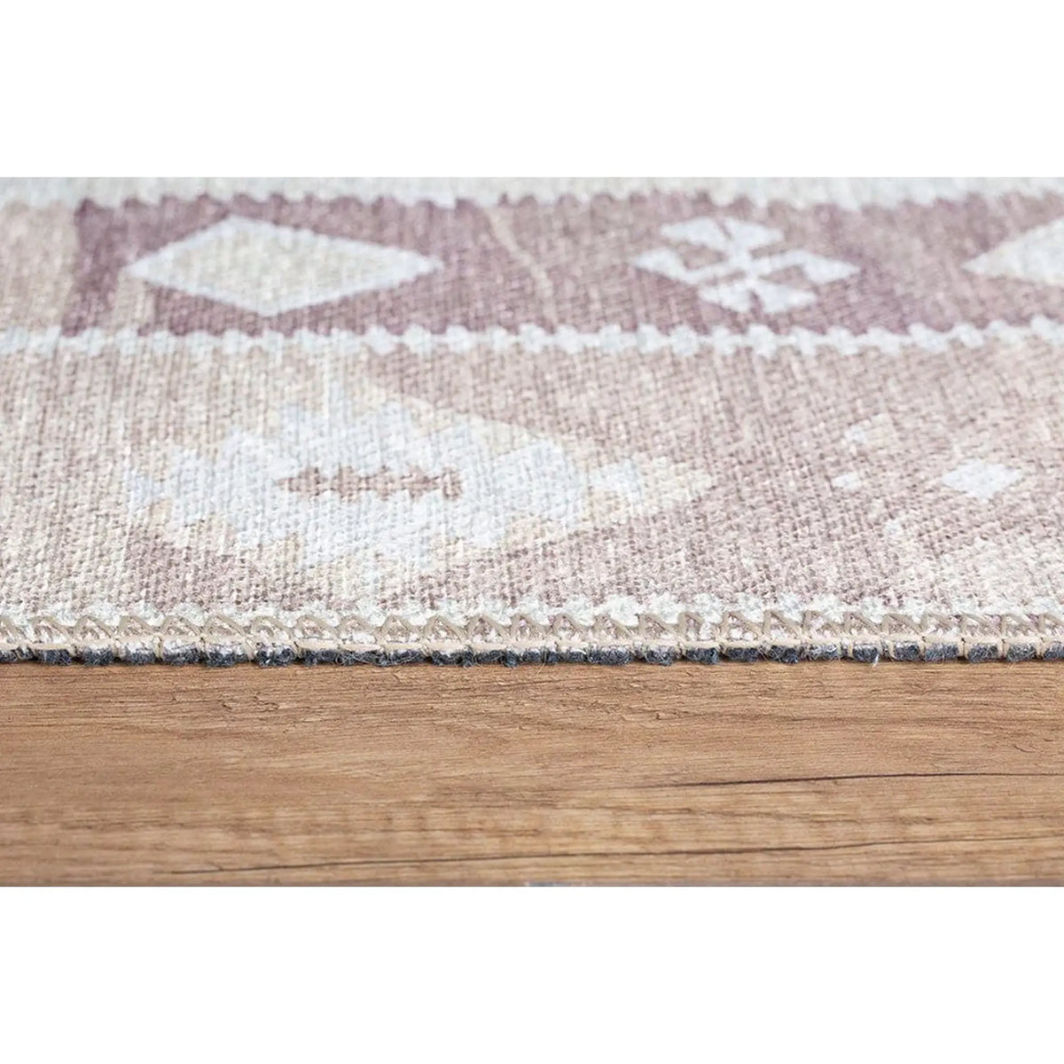 Covor SOUL CHENILLE, 75x150 cm, forma dreptunghiulara, poliester, bej, AL 182