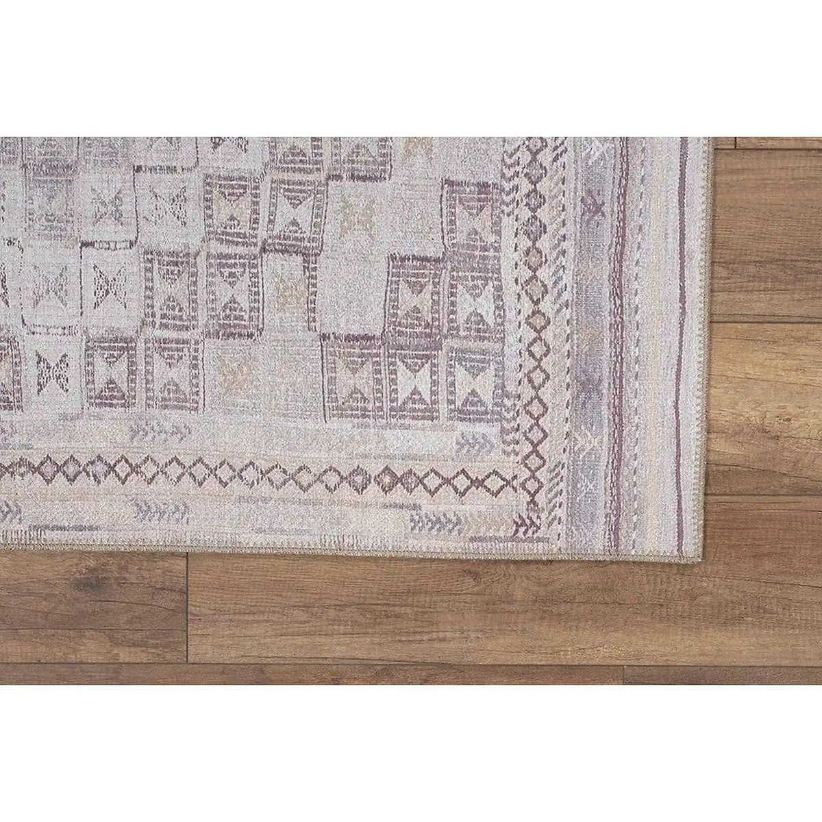 Covor SOUL CHENILLE, 75x150 cm, forma dreptunghiulara, poliester, bej, AL 183