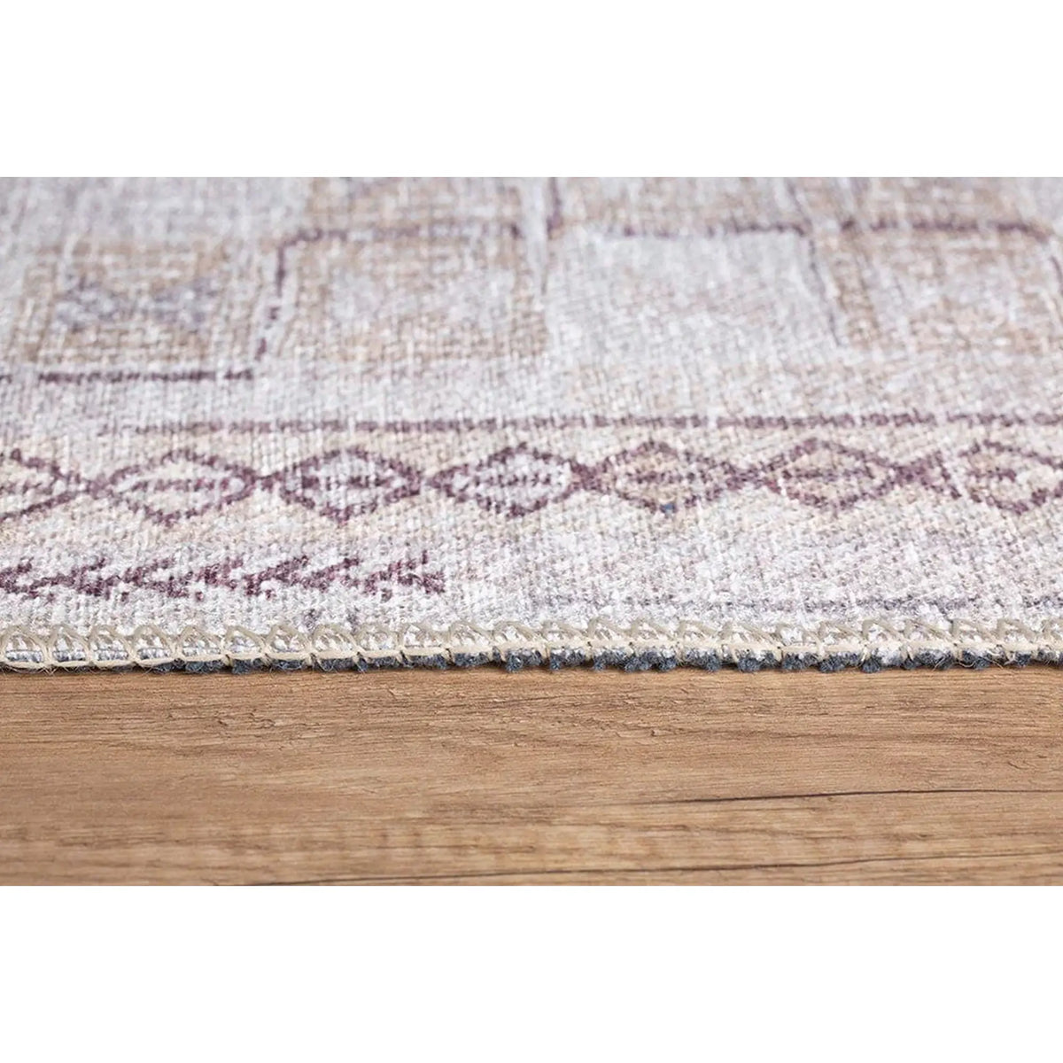 Covor SOUL CHENILLE, 75x150 cm, forma dreptunghiulara, poliester, bej, AL 183