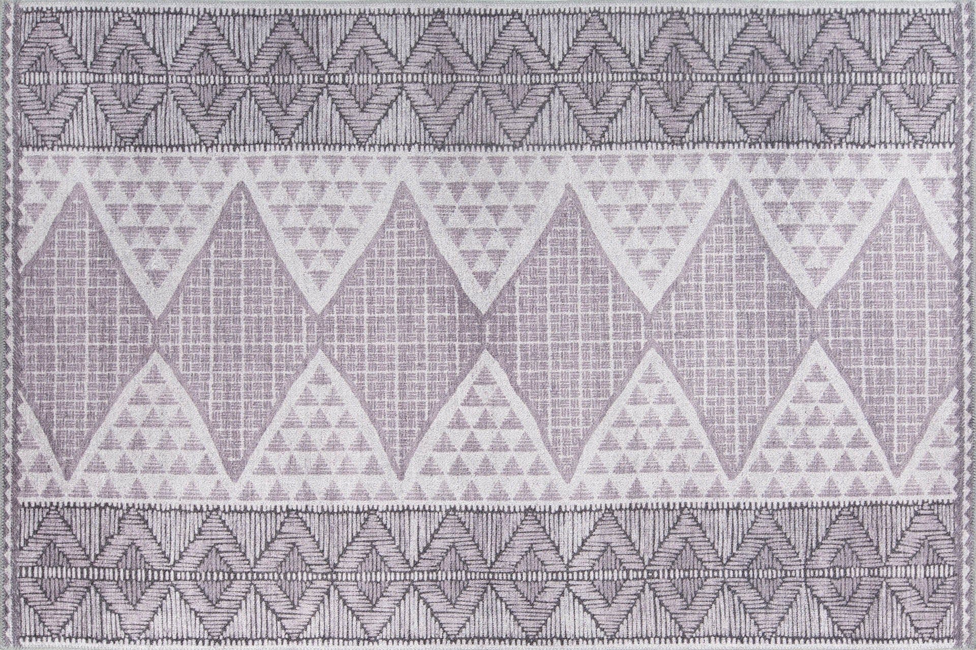 Covor SOUL CHENILLE, 75x150 cm, forma dreptunghiulara, poliester, gri, AL 335