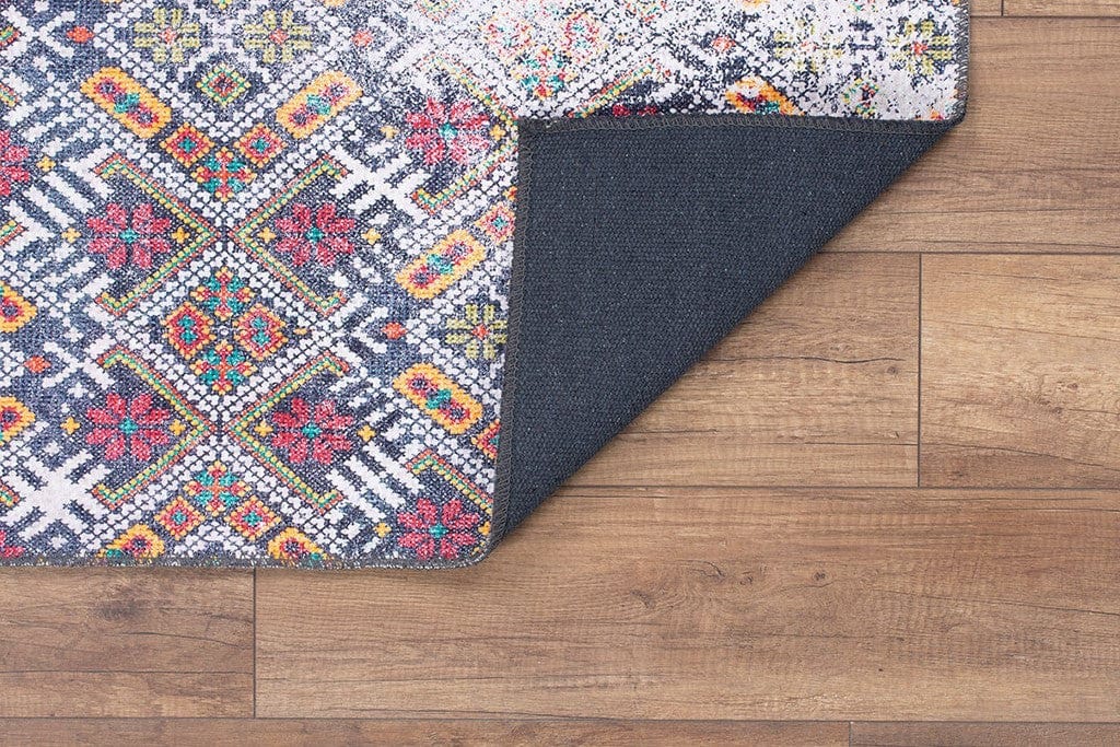 Covor SOUL CHENILLE, 75x150 cm, forma dreptunghiulara, poliester, multicolor, AL 12