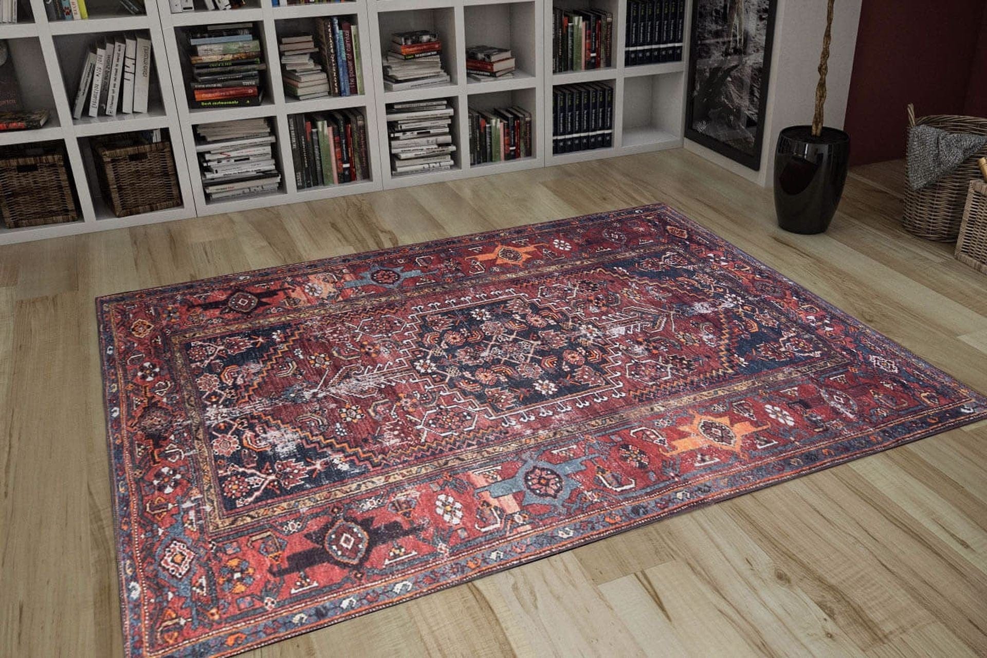 Covor SOUL CHENILLE, 75x150 cm, forma dreptunghiulara, poliester, multicolor, AL 132