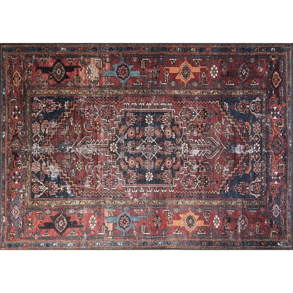 Covor SOUL CHENILLE, 75x150 cm, forma dreptunghiulara, poliester, multicolor, AL 132