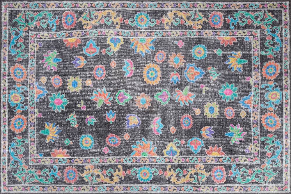 Covor SOUL CHENILLE, 75x150 cm, forma dreptunghiulara, poliester, multicolor, AL 146