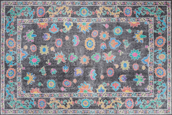 Covor SOUL CHENILLE, 75x150 cm, forma dreptunghiulara, poliester, multicolor, AL 146