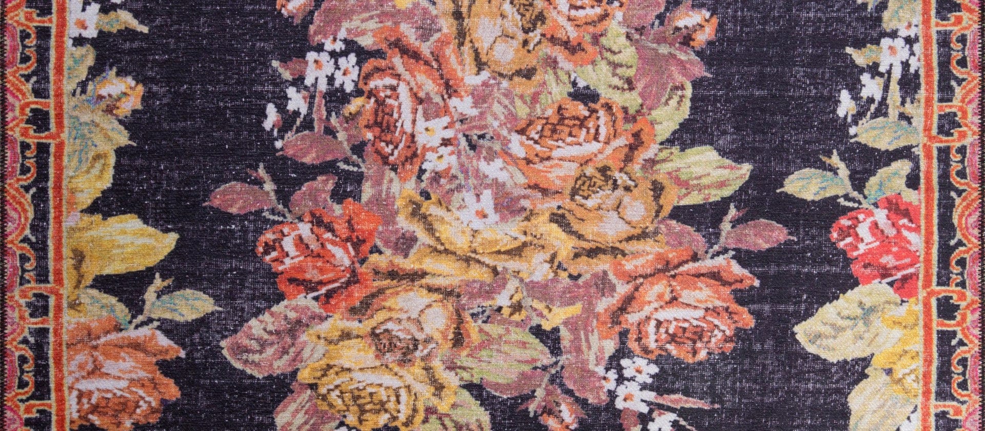 Covor SOUL CHENILLE, 75x150 cm, forma dreptunghiulara, poliester, multicolor, AL 148