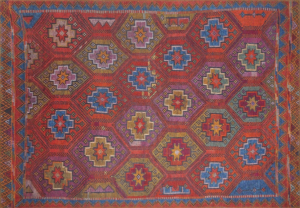 Covor SOUL CHENILLE, 75x150 cm, forma dreptunghiulara, poliester, multicolor, AL 165
