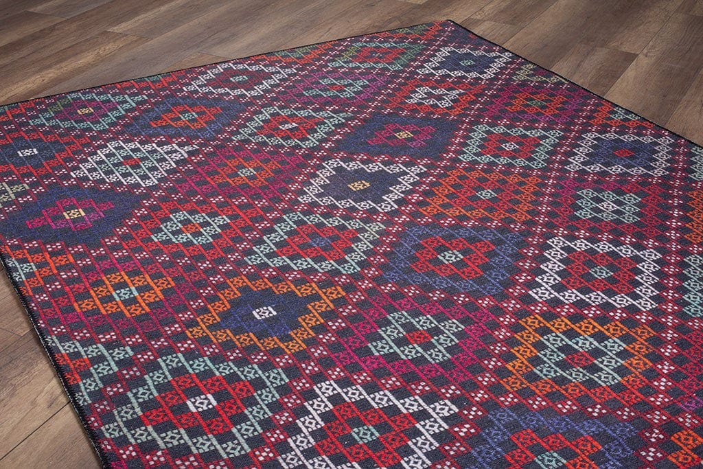 Covor SOUL CHENILLE, 75x150 cm, forma dreptunghiulara, poliester, multicolor, AL 17