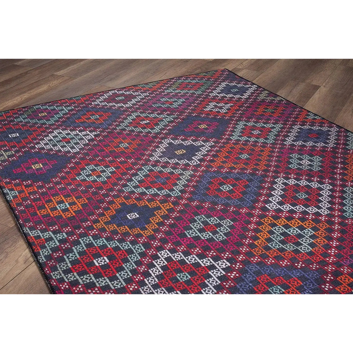 Covor SOUL CHENILLE, 75x150 cm, forma dreptunghiulara, poliester, multicolor, AL 17
