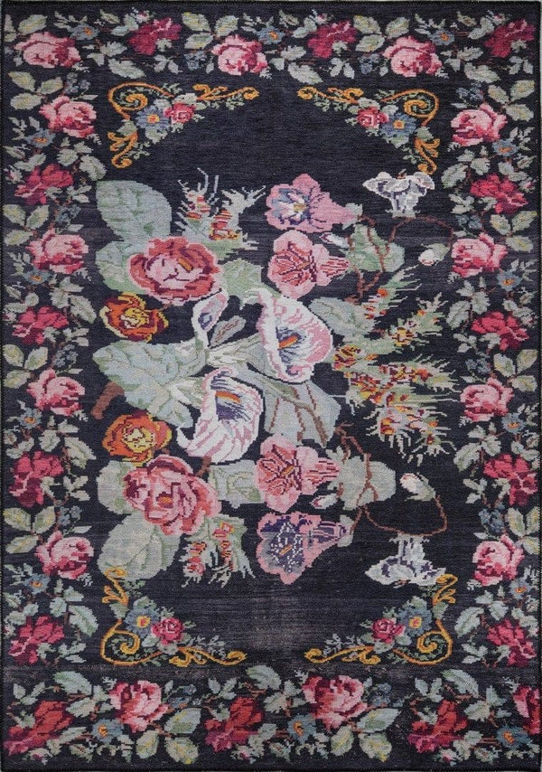 Covor SOUL CHENILLE, 75x150 cm, forma dreptunghiulara, poliester, multicolor, AL 86