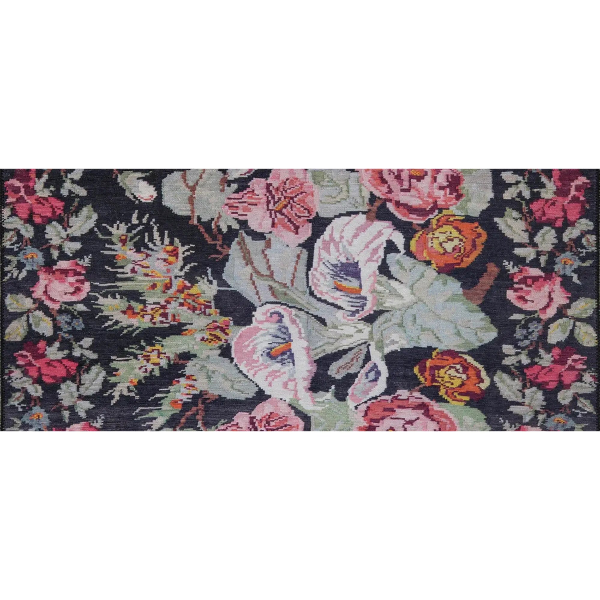 Covor SOUL CHENILLE, 75x150 cm, forma dreptunghiulara, poliester, multicolor, AL 86