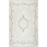 Covor VANESSA 03080A, 160x230 cm, forma dreptunghiulara, acril/poliester, bej/crem