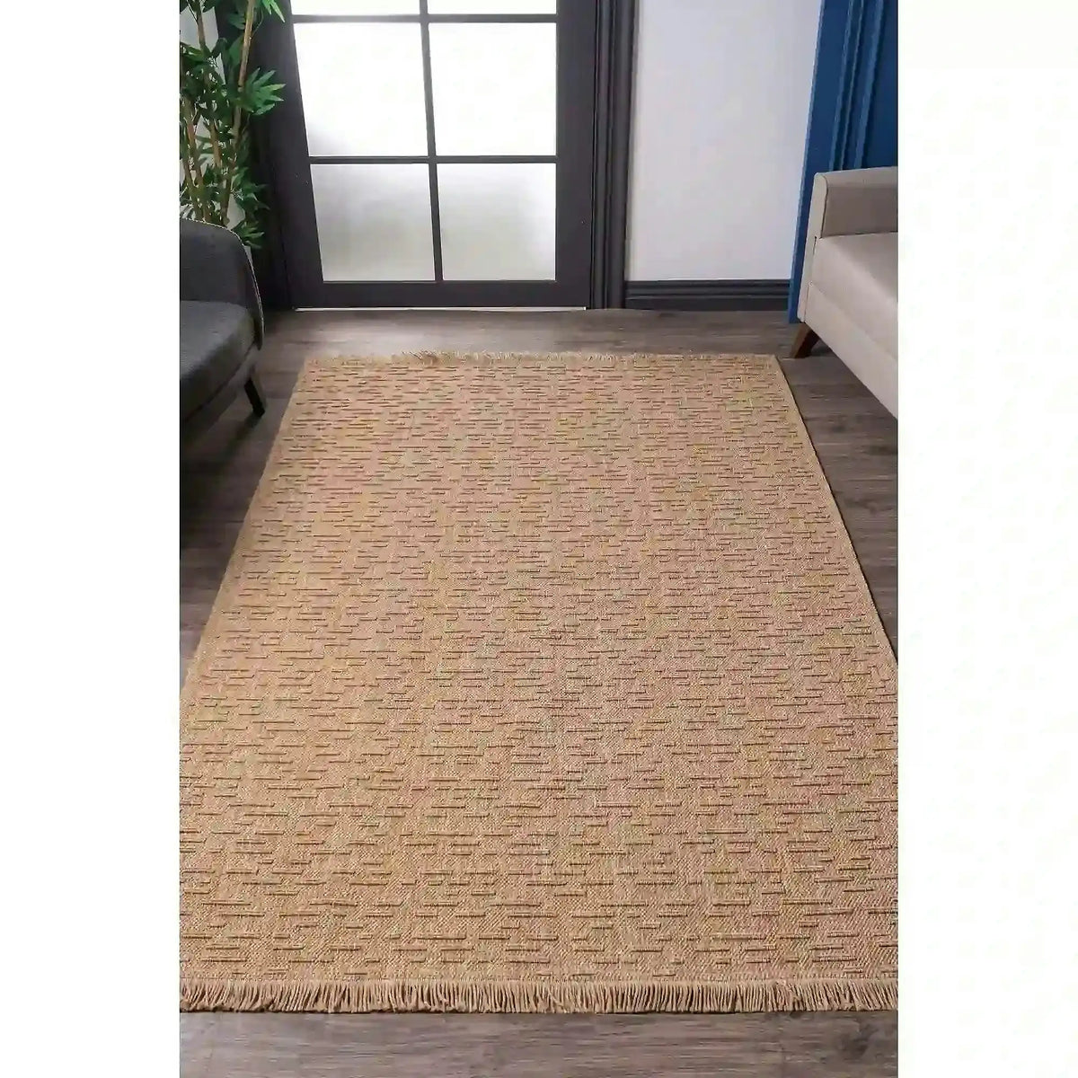 Covor VLORA, 80x150 cm, forma dreptunghiulara, polipropilena, bej, 4762