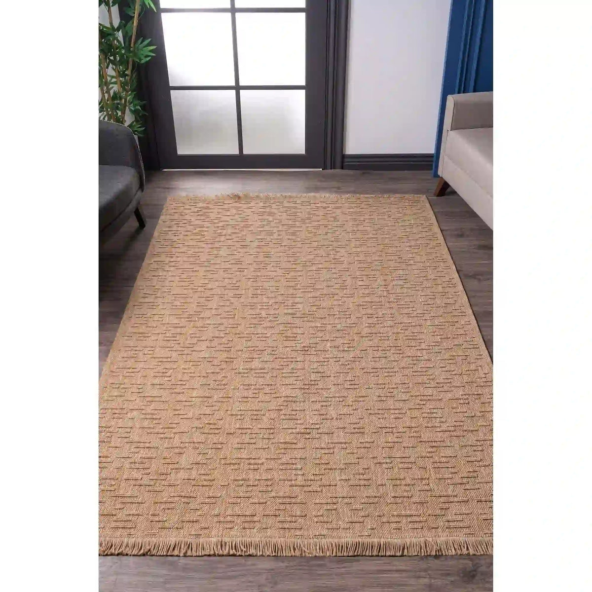 Covor VLORA, 80x150 cm, forma dreptunghiulara, polipropilena, bej, 4762