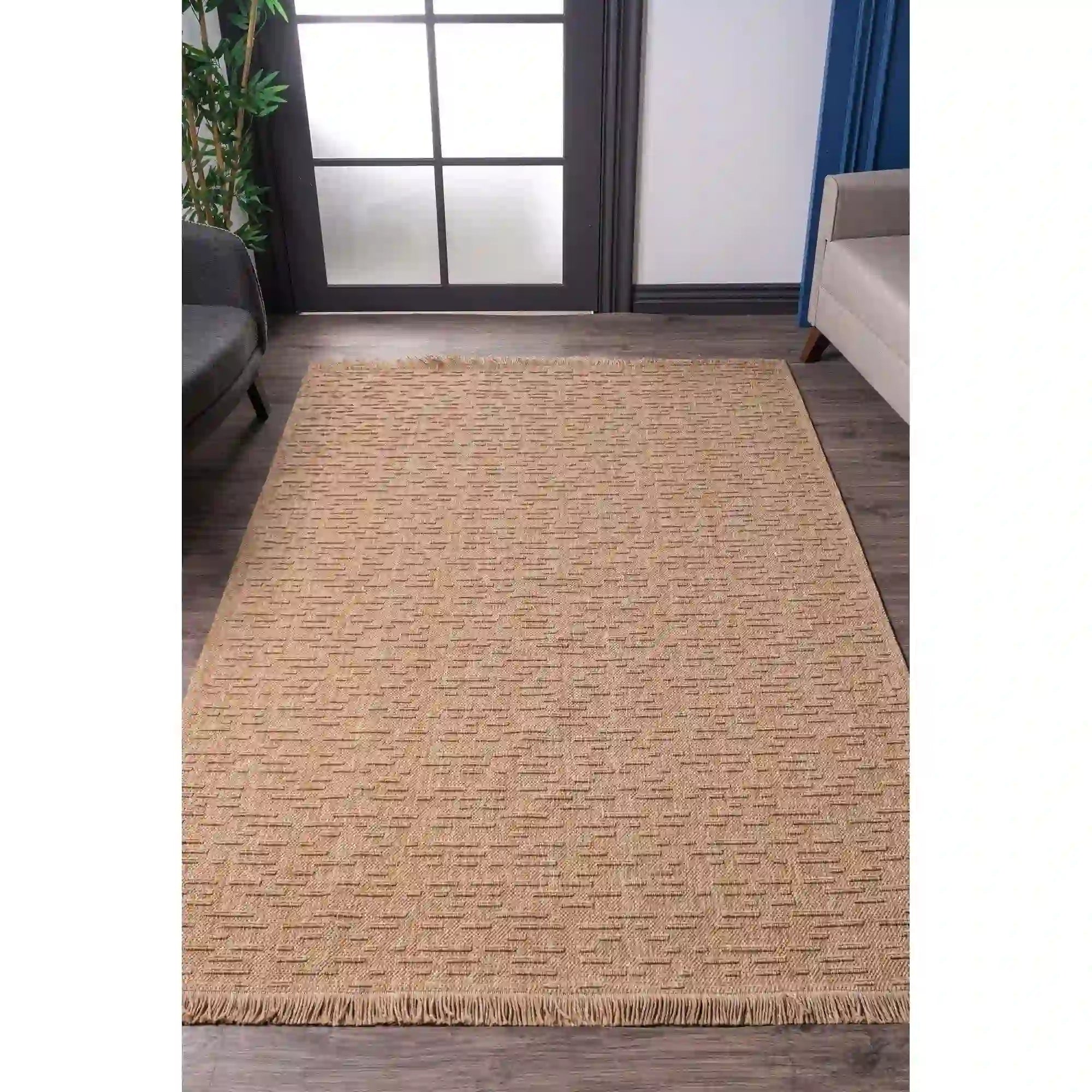 Covor VLORA, 80x150 cm, forma dreptunghiulara, polipropilena, bej, 4762