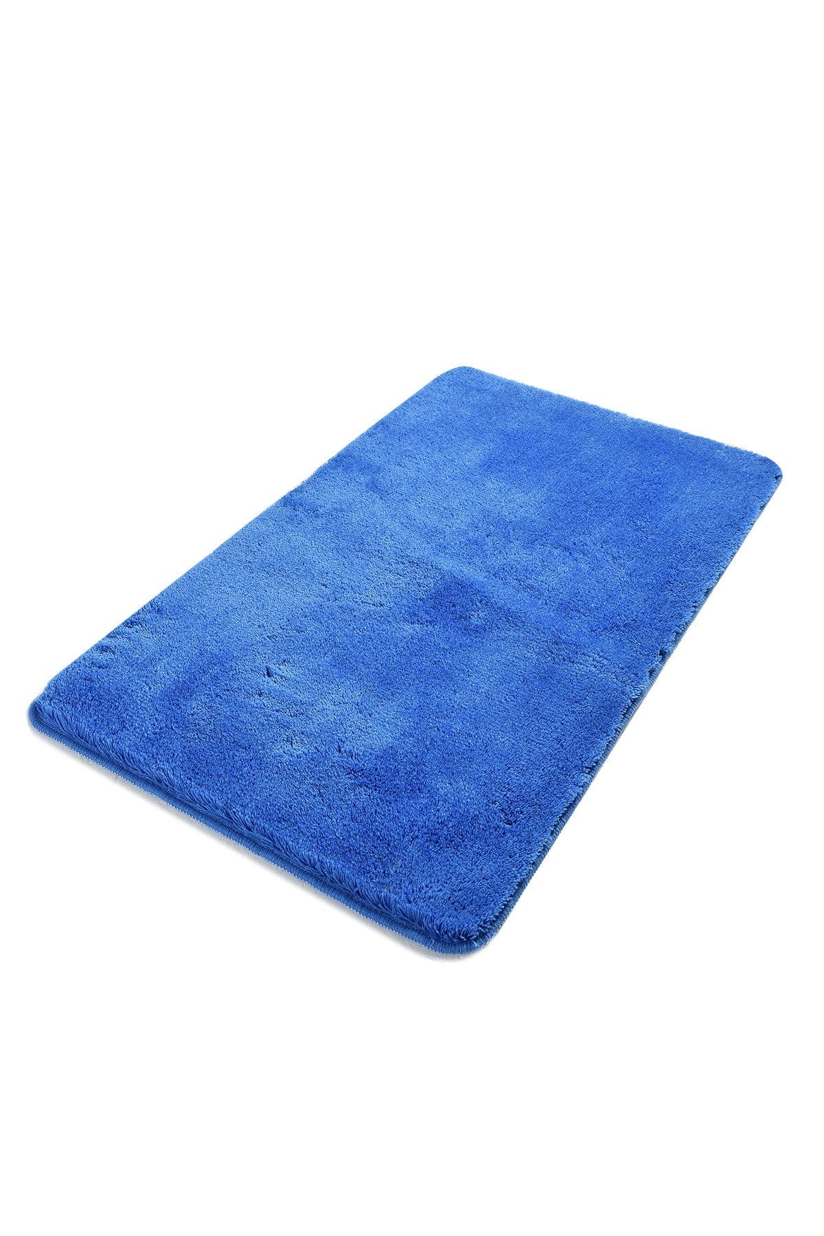 Covoras baie 359CHL1936, 60x100 cm, forma dreptunghiulara, acril, albastru