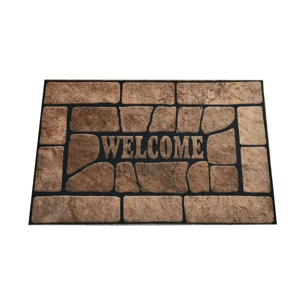 Covoras VOLGA, 40x60 cm, forma dreptunghiulara, PVC, maro