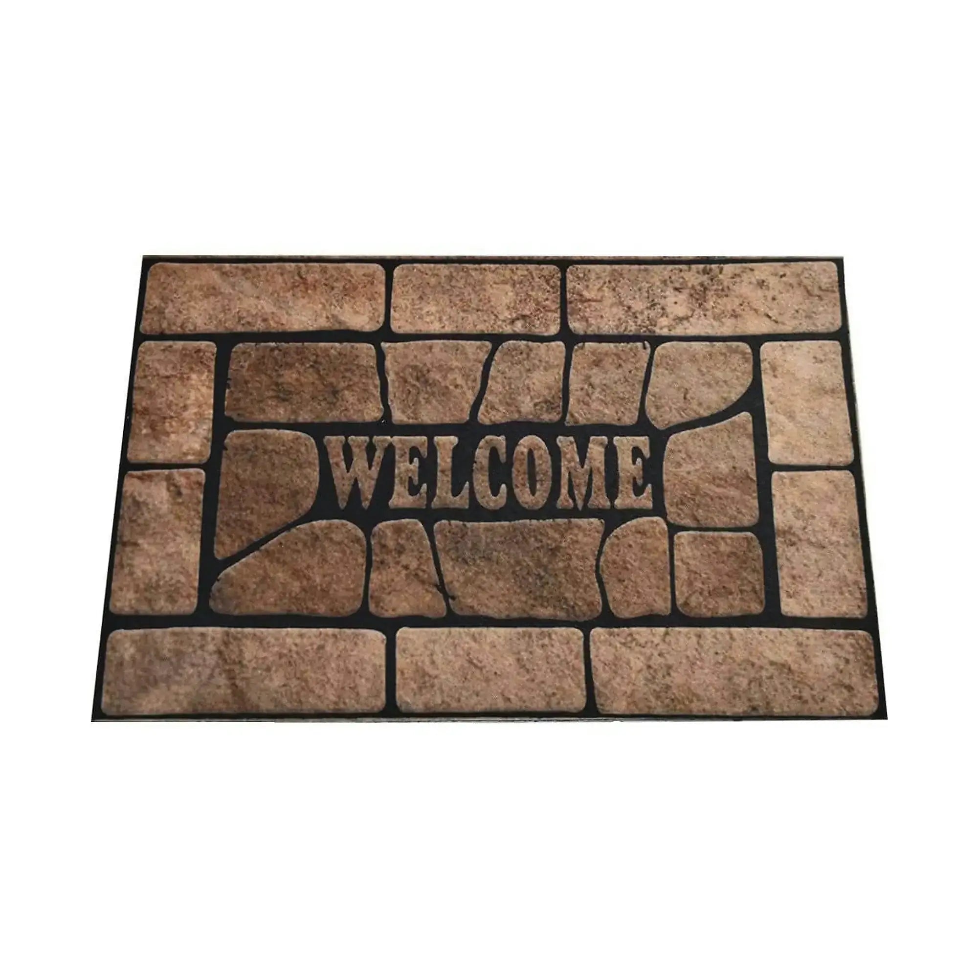 Covoras VOLGA, 40x60 cm, forma dreptunghiulara, PVC, maro