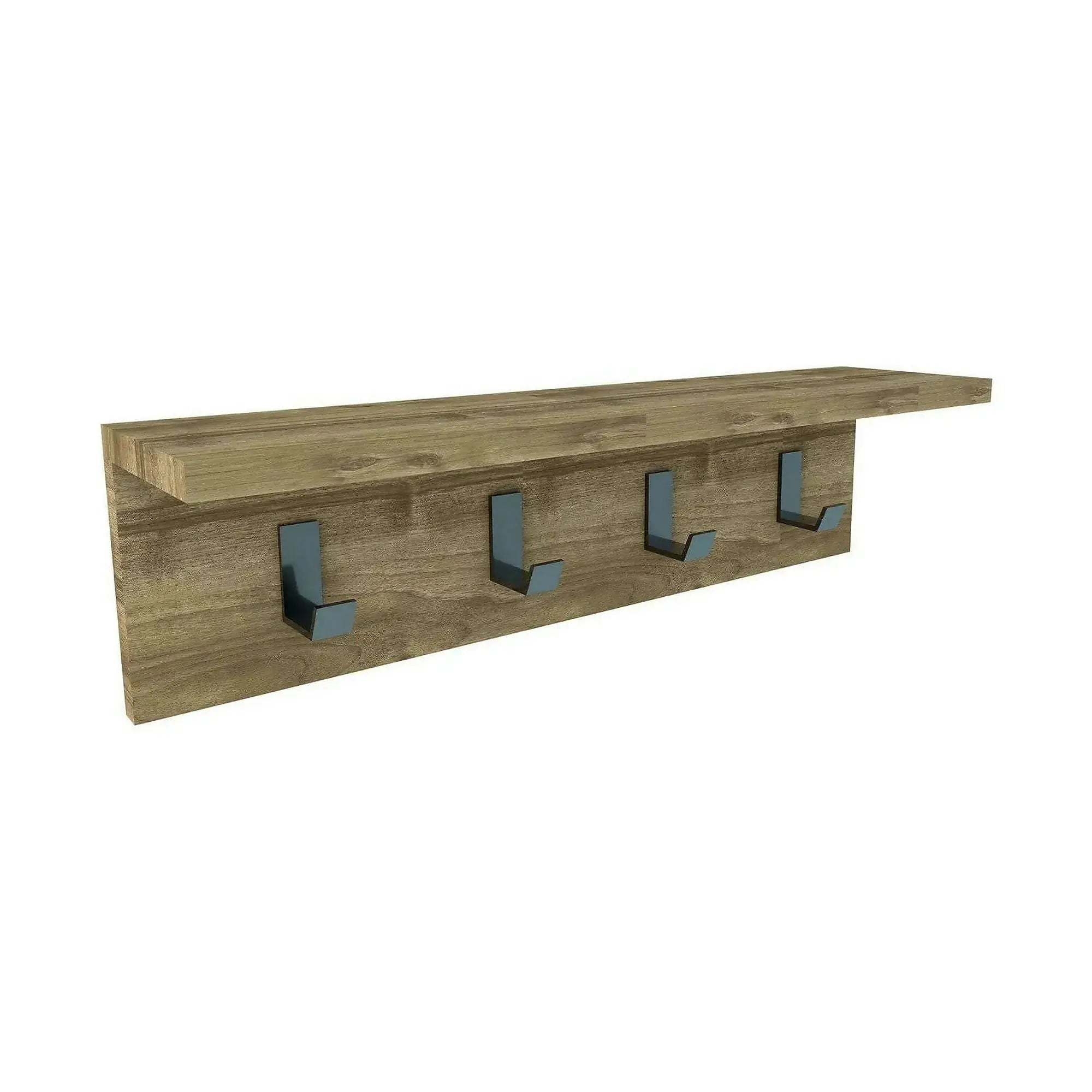 Cuier AYLA, nuc, PAL melaminat, 60x16x15 cm