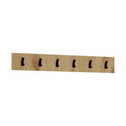 Cuier CLIF W-100, stejar artisan, PAL laminat, 100x15 cm