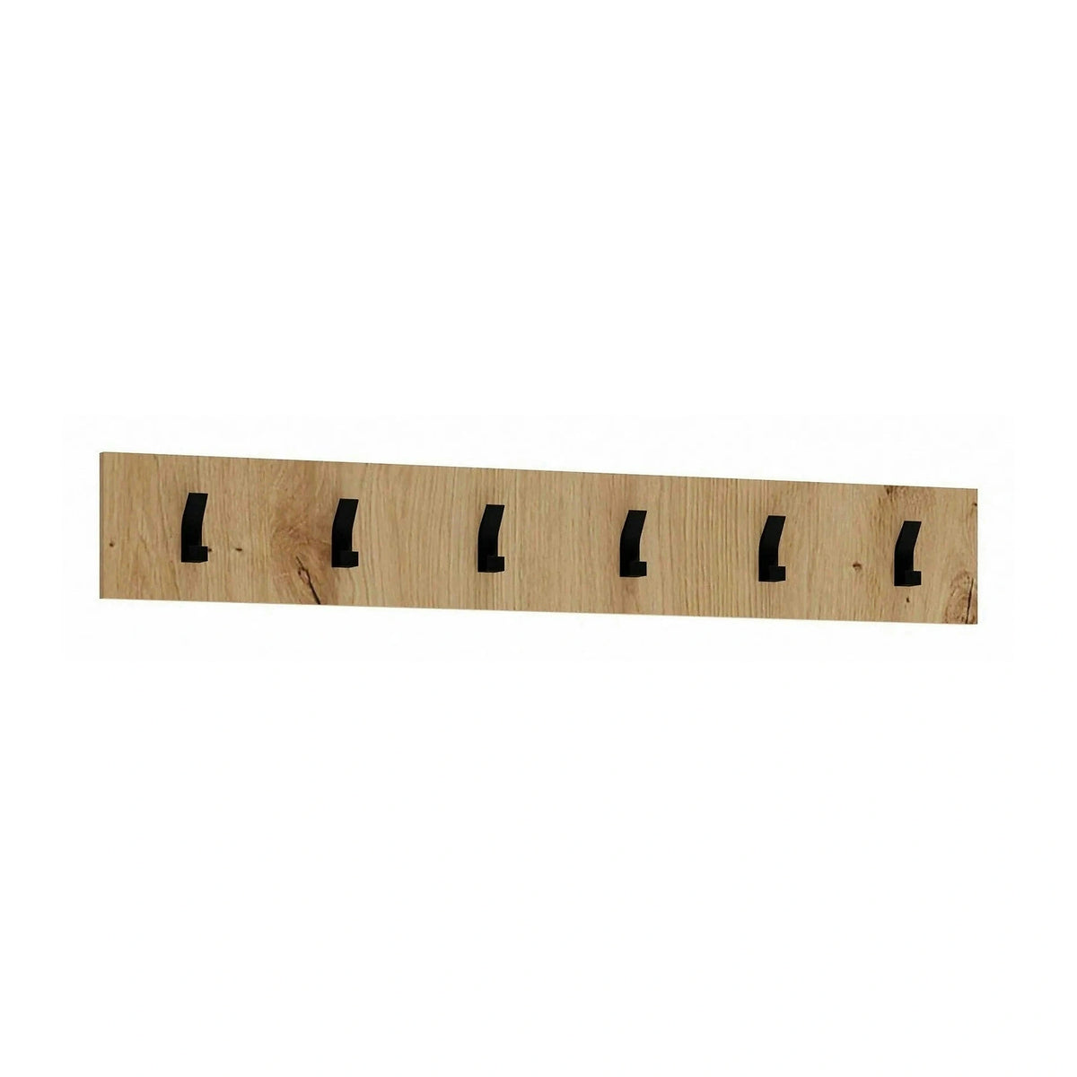 Cuier CLIF W-100, stejar artisan, PAL laminat, 100x15 cm