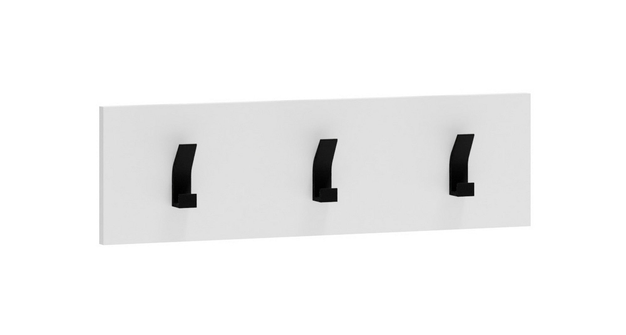 Cuier CLIF W-50, alb, PAL laminat, 50x15 cm