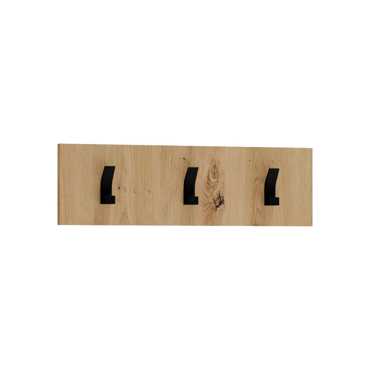 Cuier CLIF W-50, stejar artisan, PAL laminat, 50x15 cm