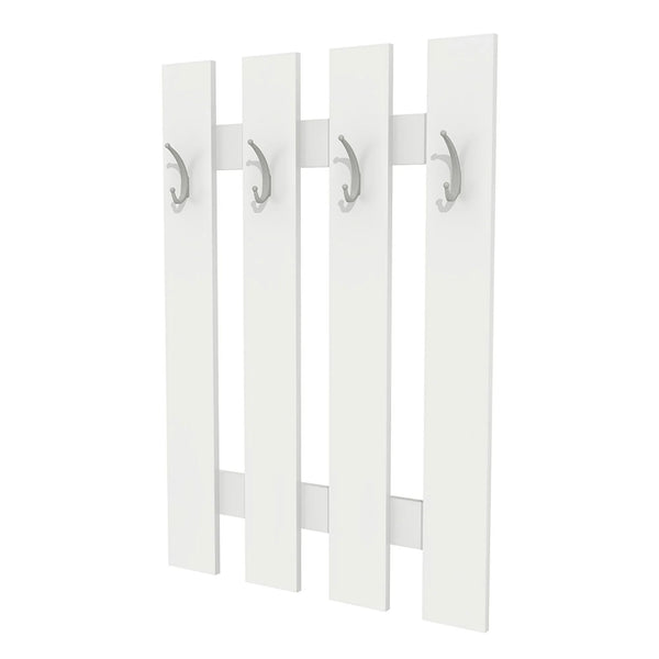 Cuier de perete KORADO NEW KV11, alb, PAL, 70x3x100 cm