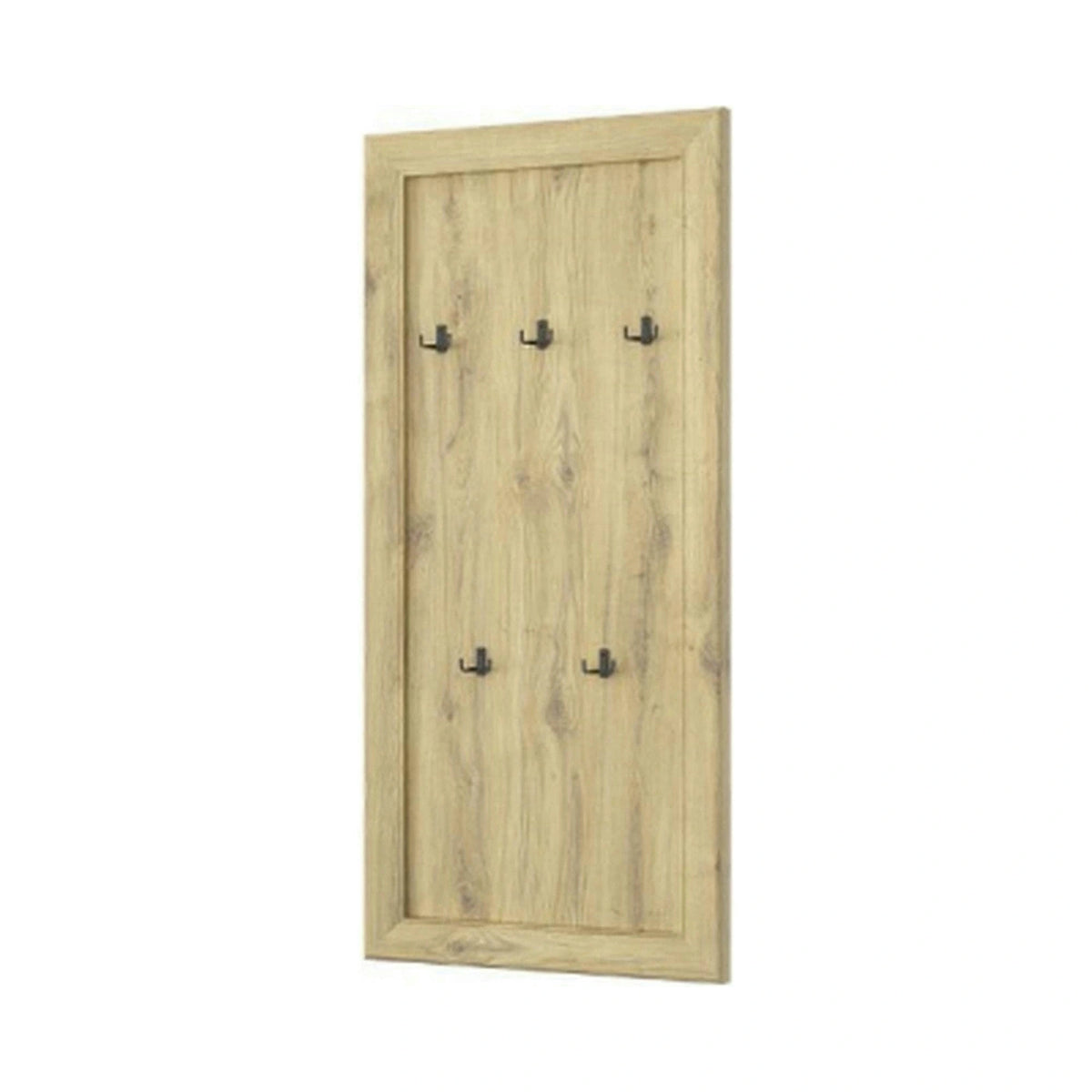 Cuier de perete SAPORI, stejar navarra, PAL laminat, 70x7x150 cm