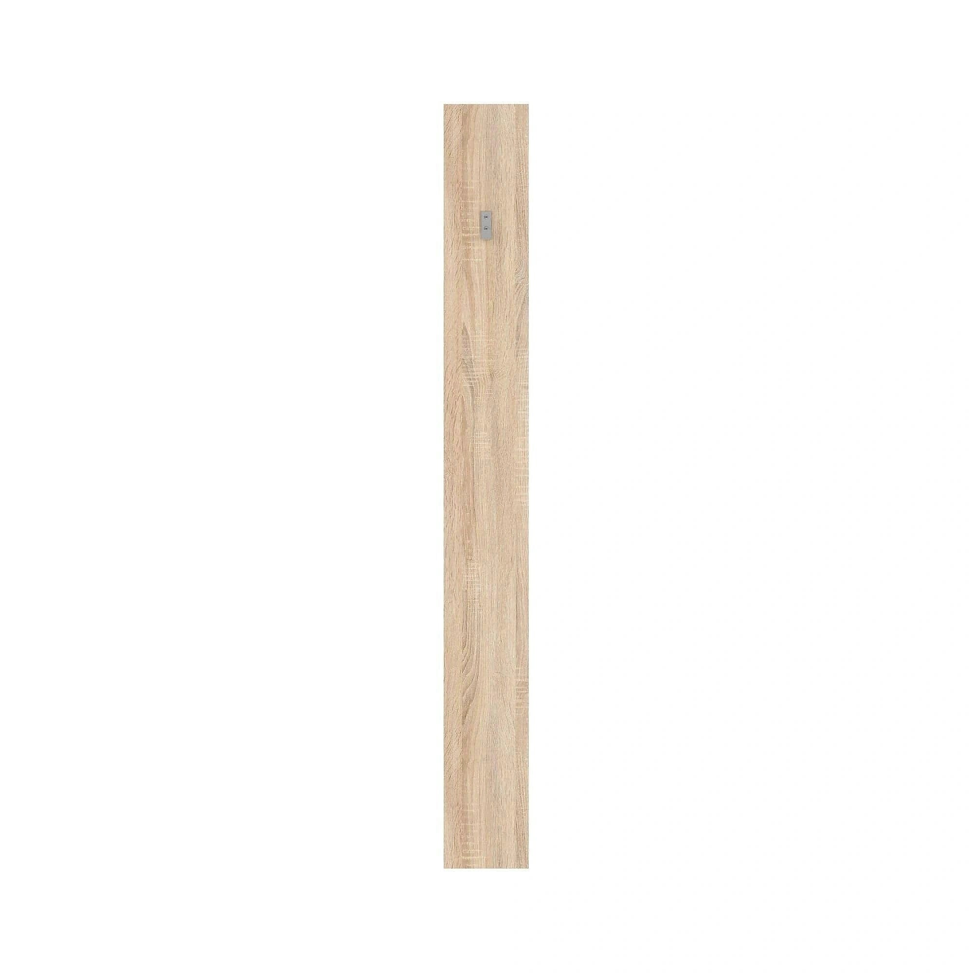 Cuier pentru hol NEPO PLUS, stejar sonoma, PAL laminat, 15x2x135 cm