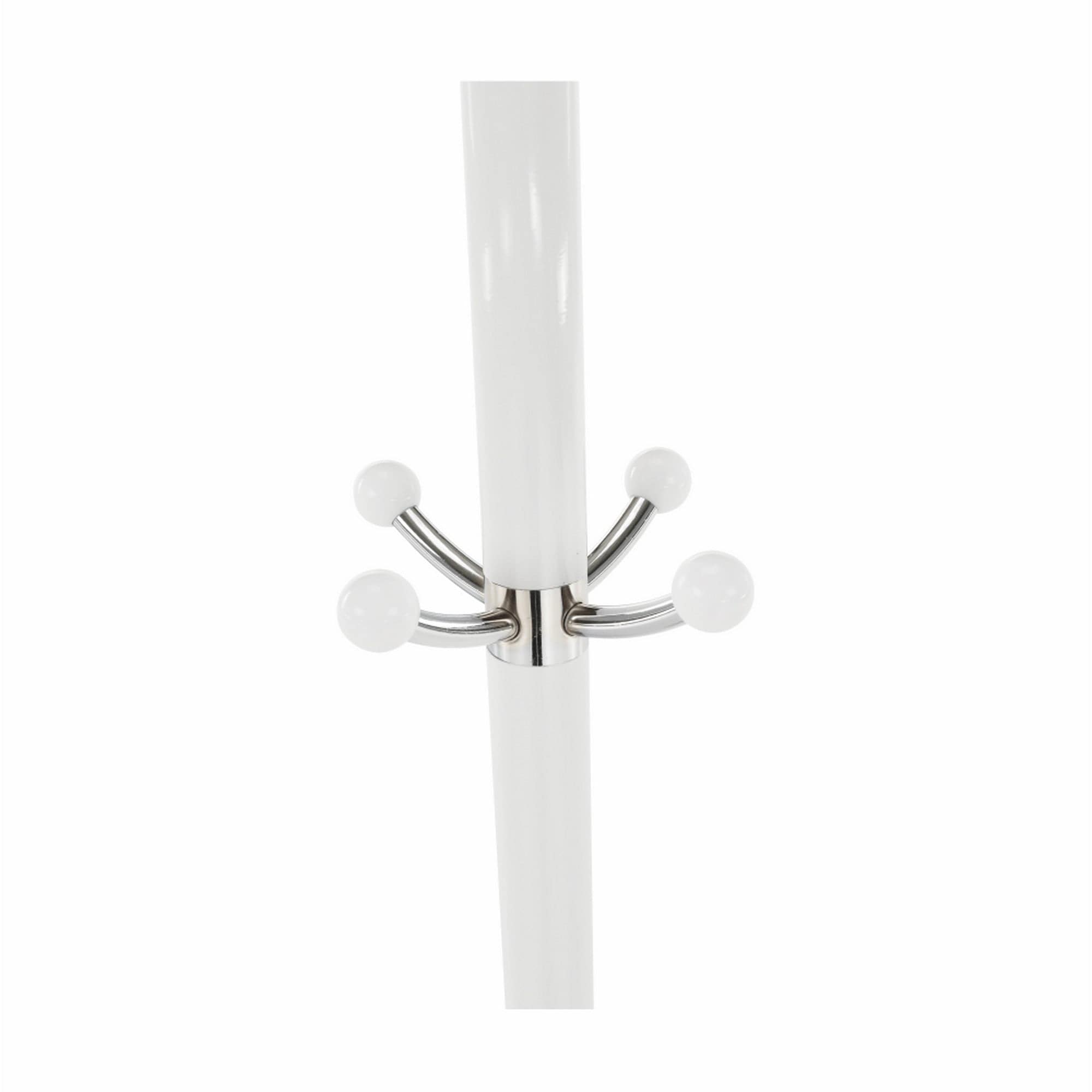 Cuier pom ALAN NEW, alb, metal/marmura, 37x175 cm