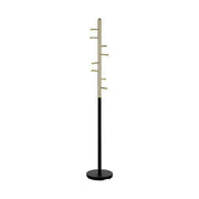 Cuier pom FERRO, auriu/negru, metal, 30x173 cm