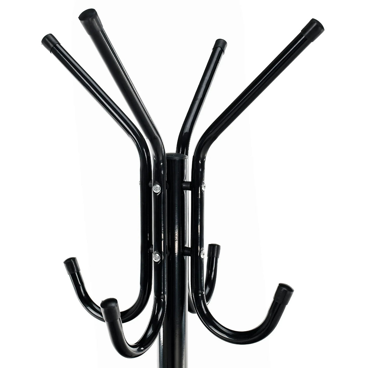 Cuier pom LORIK, negru, metal/plastic, 29x172 cm