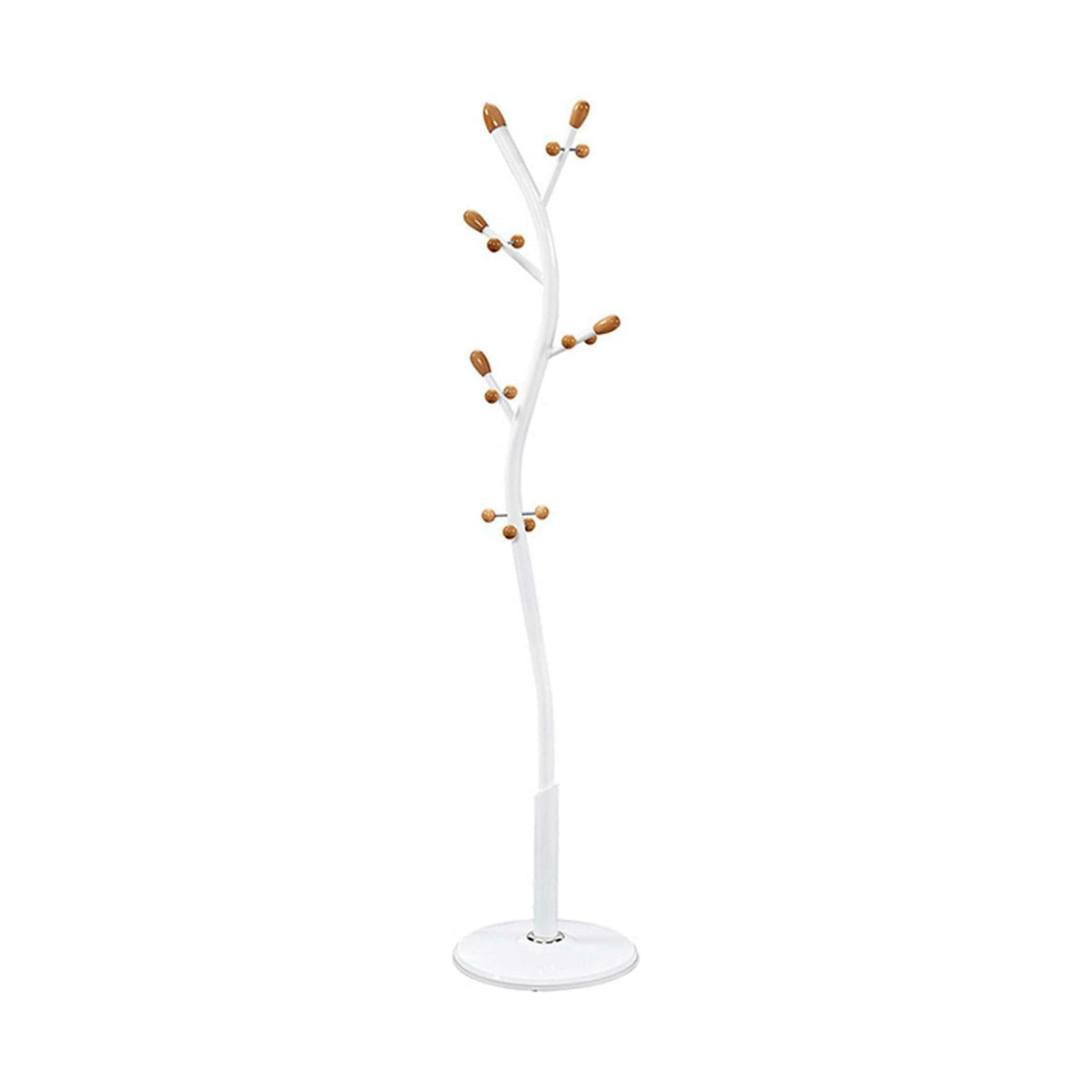 Cuier pom SADIK, alb, metal/plastic, 33x175 cm