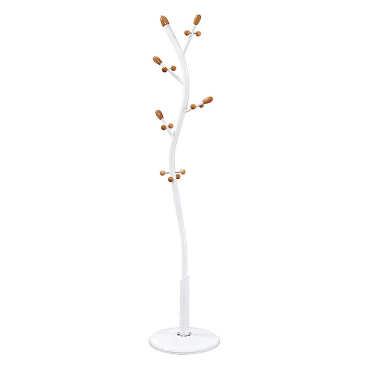 Cuier pom SADIK, alb, metal/plastic, 33x175 cm