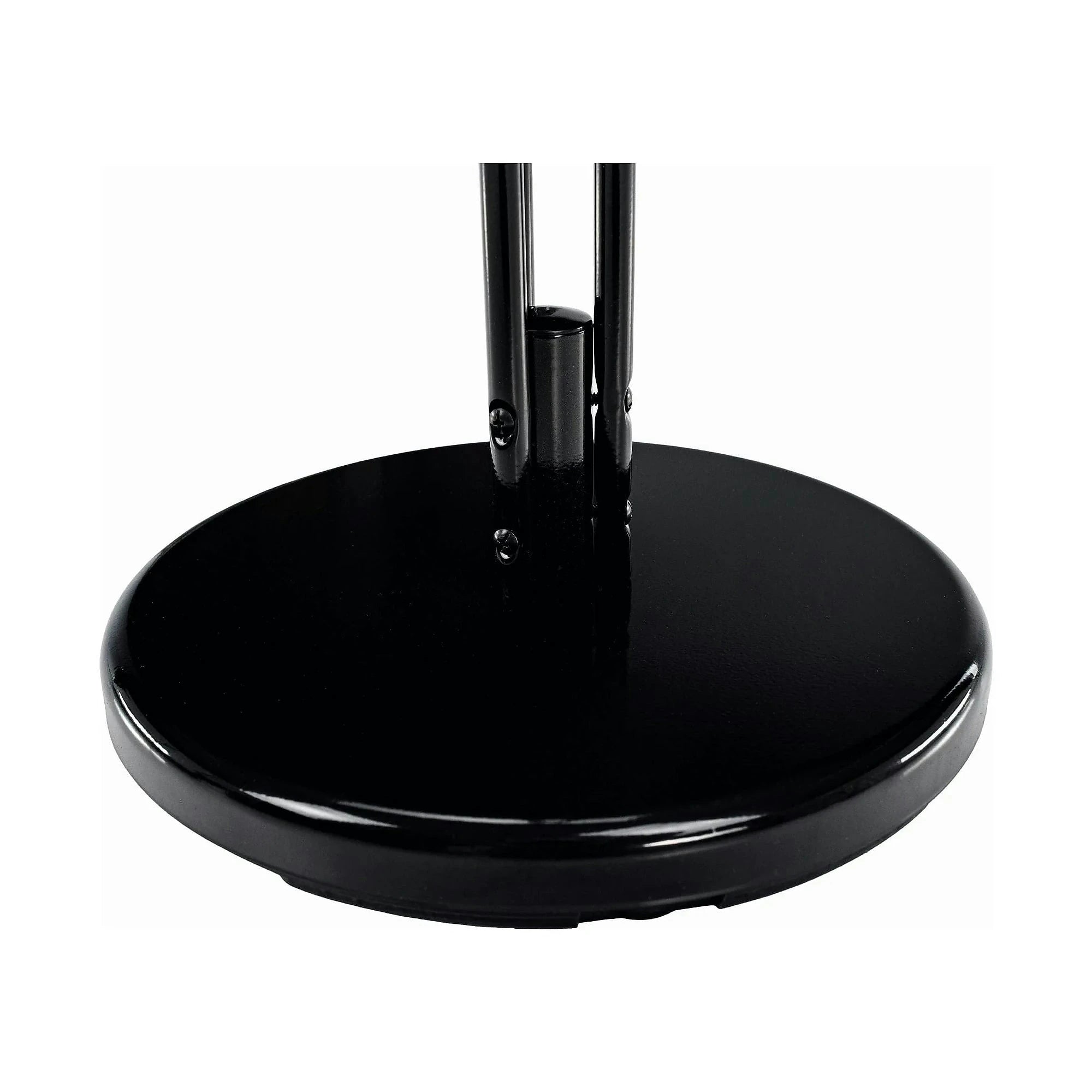Cuier pom VASIL, negru lucios/stejar, metal/lemn, 30x30x198 cm
