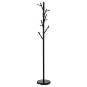 Cuier pom W33, negru, otel, 30x176 cm