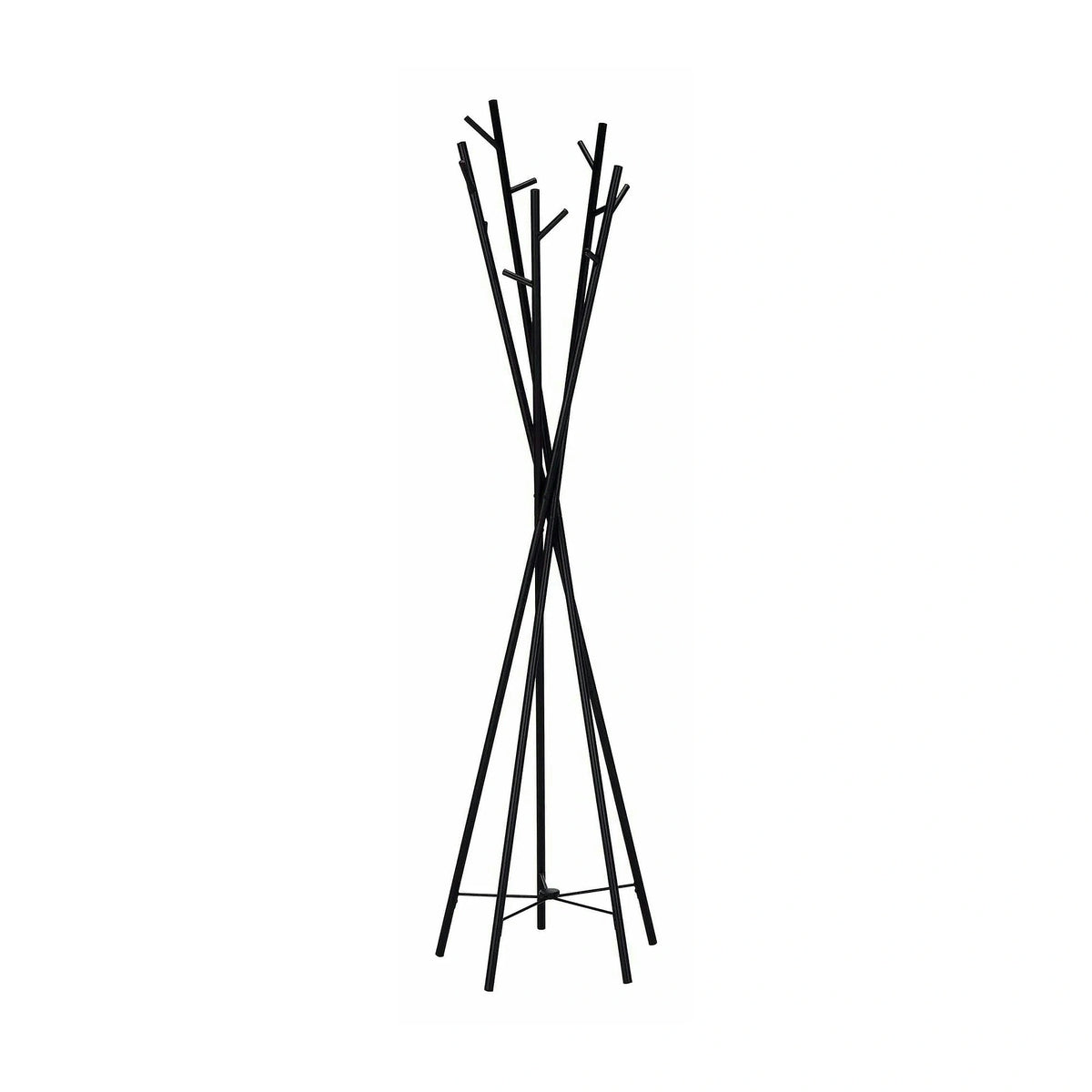 Cuier pom W35, negru, otel, 50x180 cm