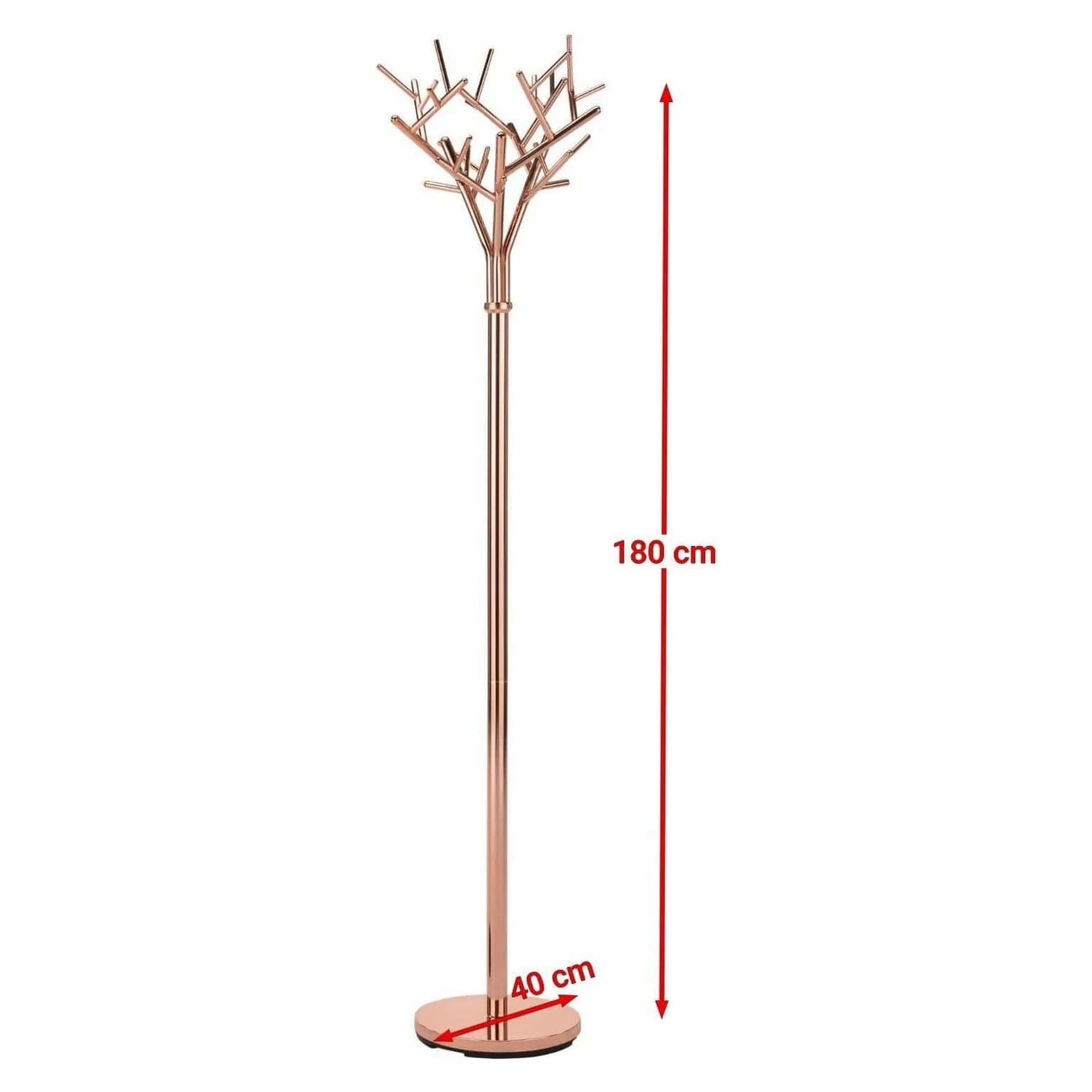 Cuier pom W57, cupru, otel, 40x180 cm