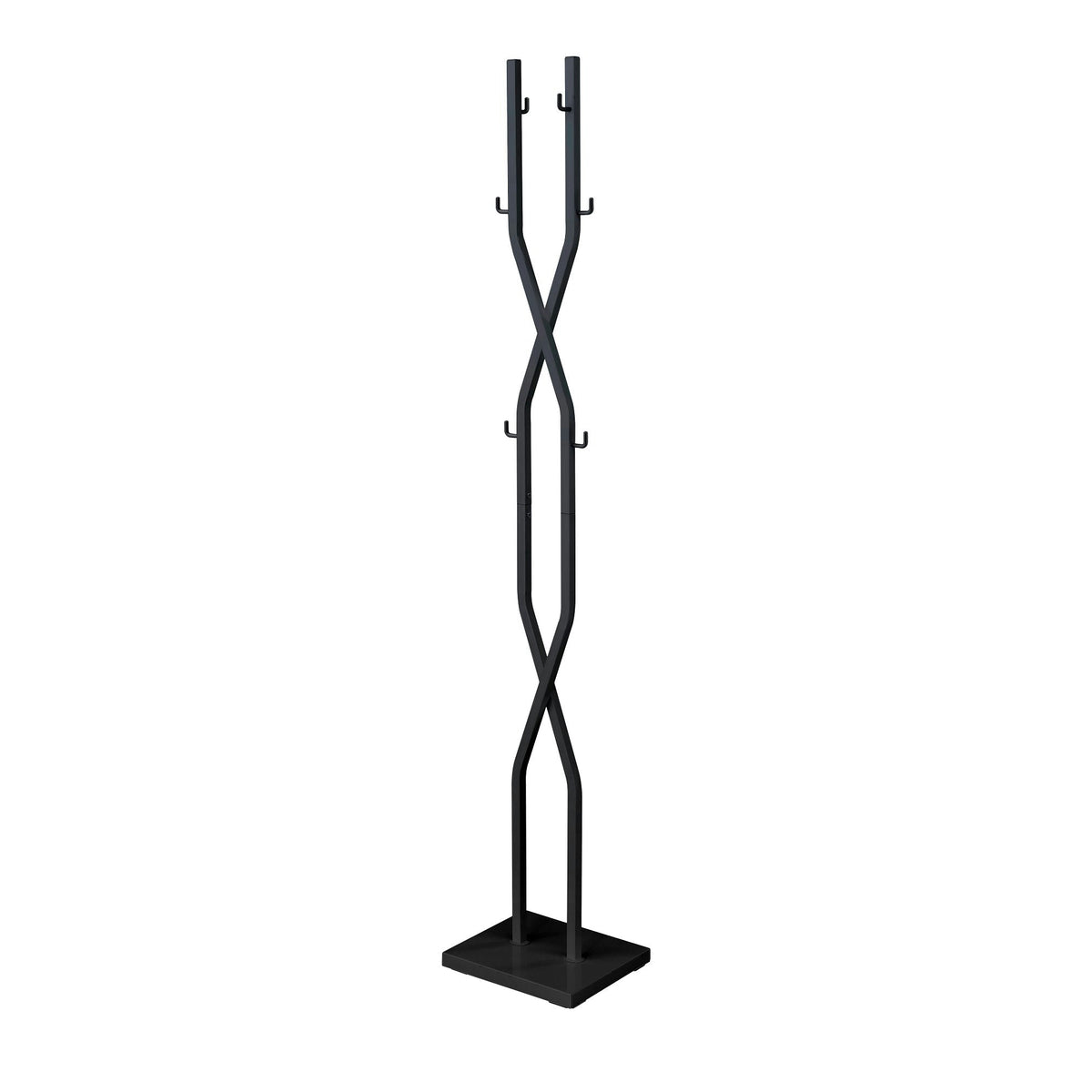 Cuier pom W69, negru, metal,  28x180 cm