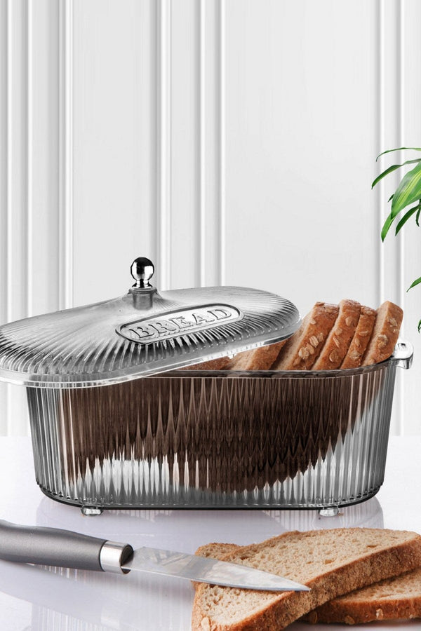 Cutie paine EM-3085, gri, plastic, 21x44 cm