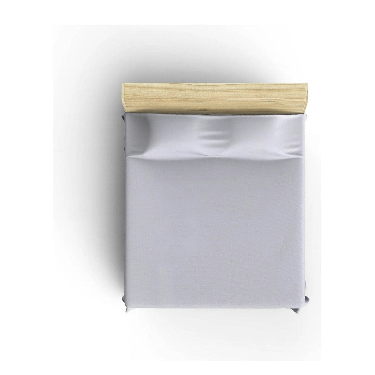 Cuvertura pat dublu 157SHS5207, alb, bumbac, 220x240 cm
