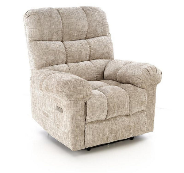 Fotoliu recliner AMORE, bej, stofa, 105x100x86 cm