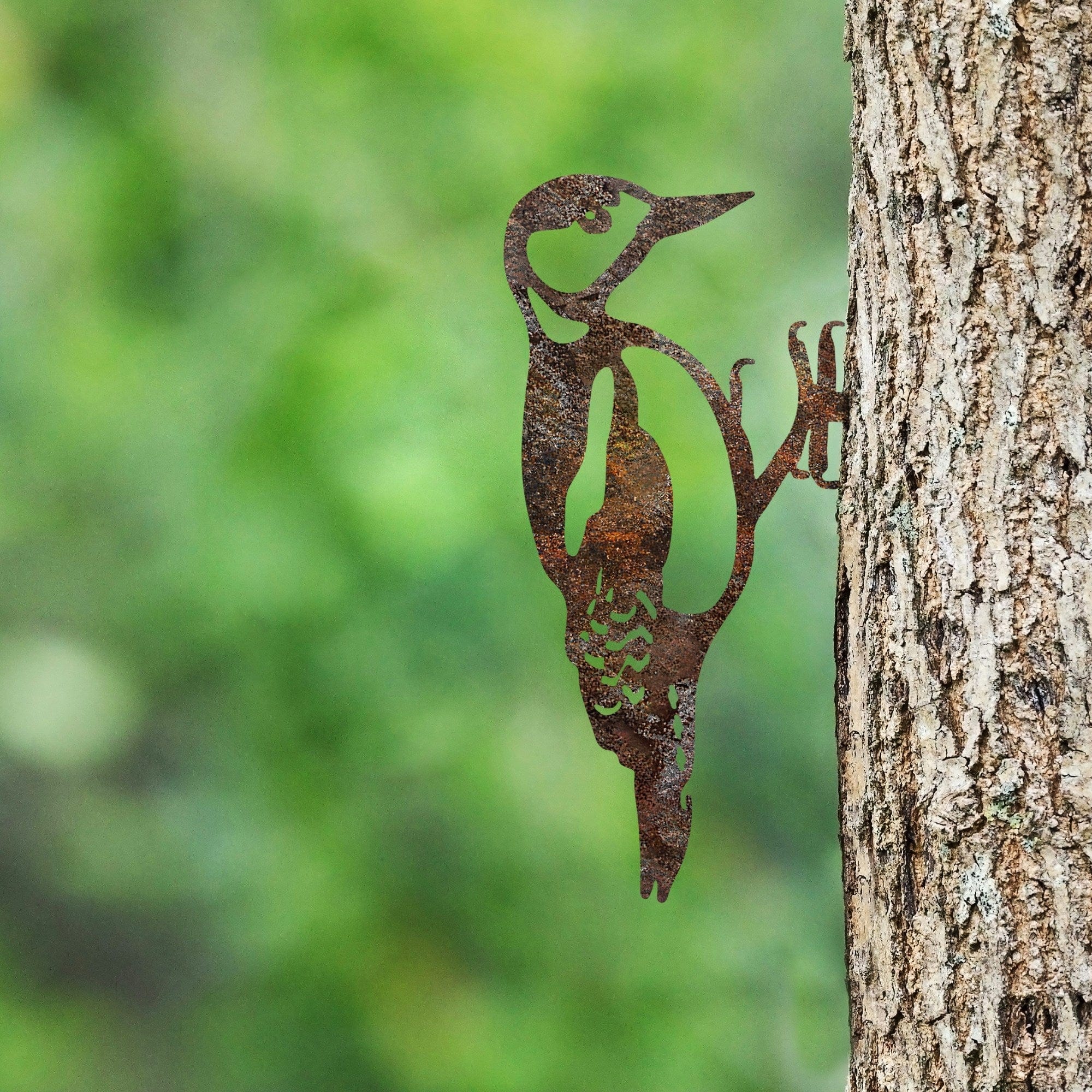 Decoratiune gradina 565TNL1309, maro, metal, 18x30 cm