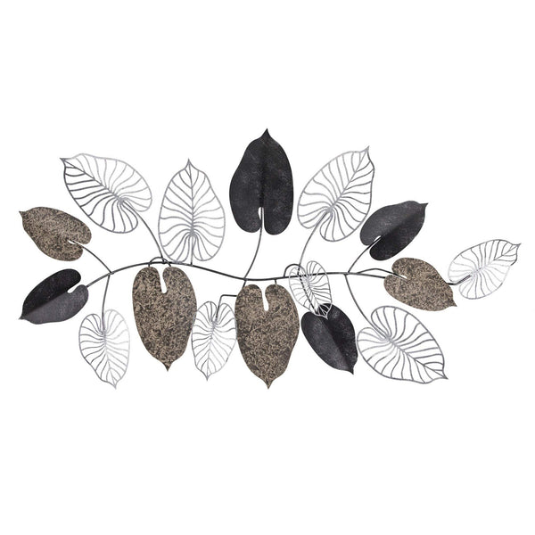 Decoratiune perete FURIZE 3, multicolor, metal, 120x4x63 cm