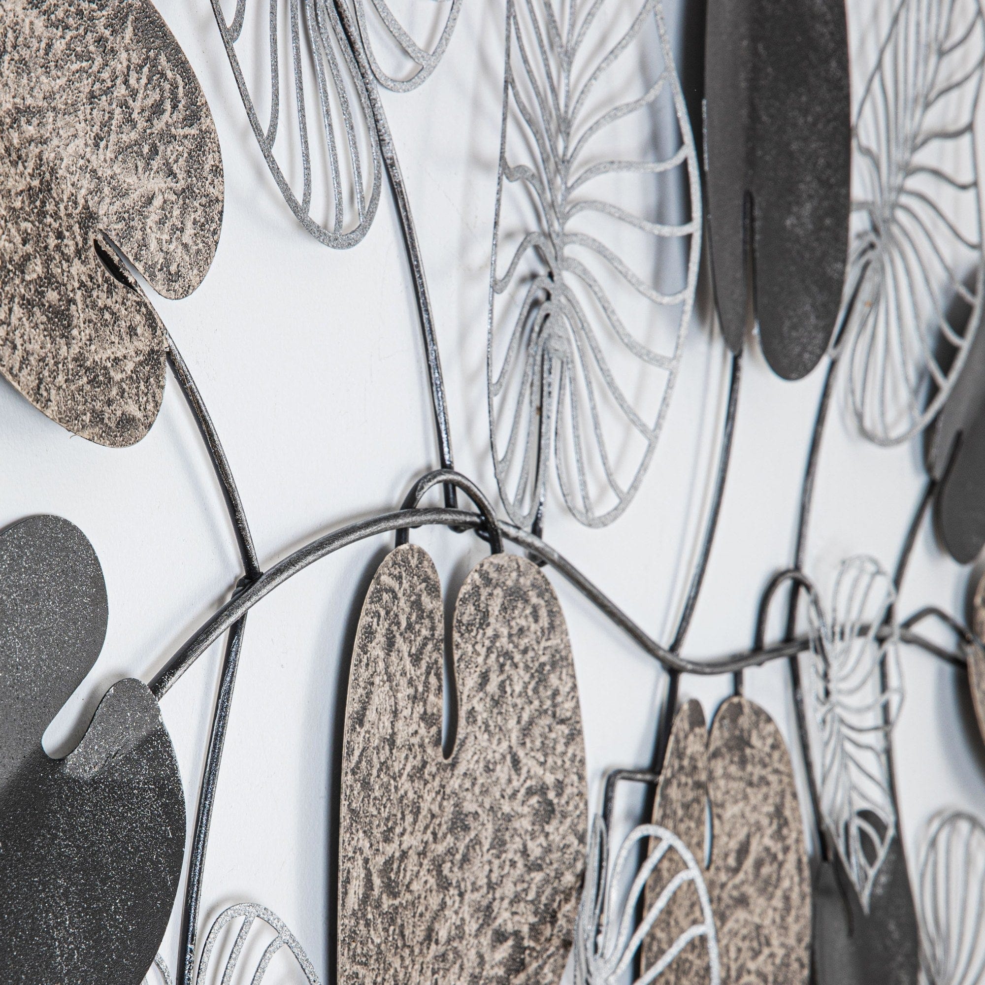 Decoratiune perete FURIZE 3, multicolor, metal, 120x4x63 cm