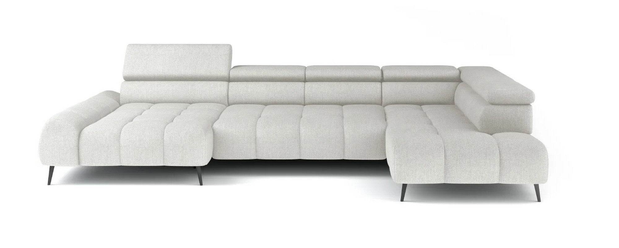 Coltar MAVEL XL, personalizabil materiale Gama Premium, cu reglaj electric, 367x208x100 cm